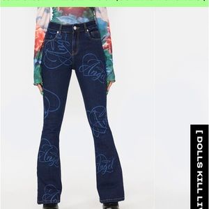 Ngorder y2k Angel jeans